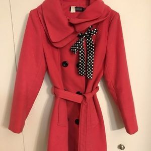 Pink Pea Coat